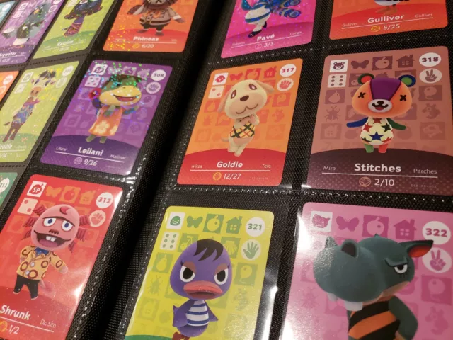 Animal Crossing Amiibo Series 4 Cards #301-400 Mint, Authentic! (Choose cards)