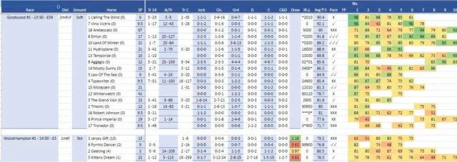 Horse Racing Speed Ratings - Month Subscription