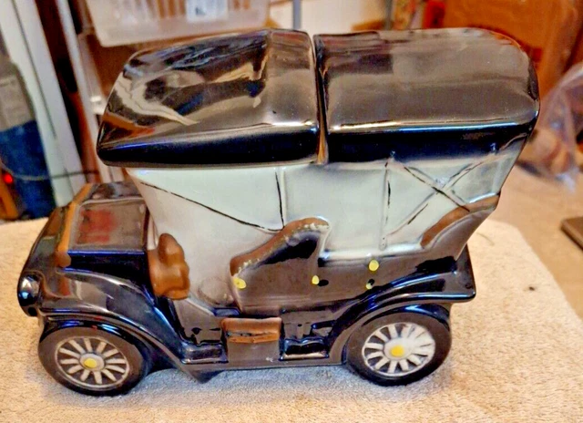 VINTAGE MCCOY 1960S FORD MODEL T HAND PAINTED OLD TOURING CAR COOKIE