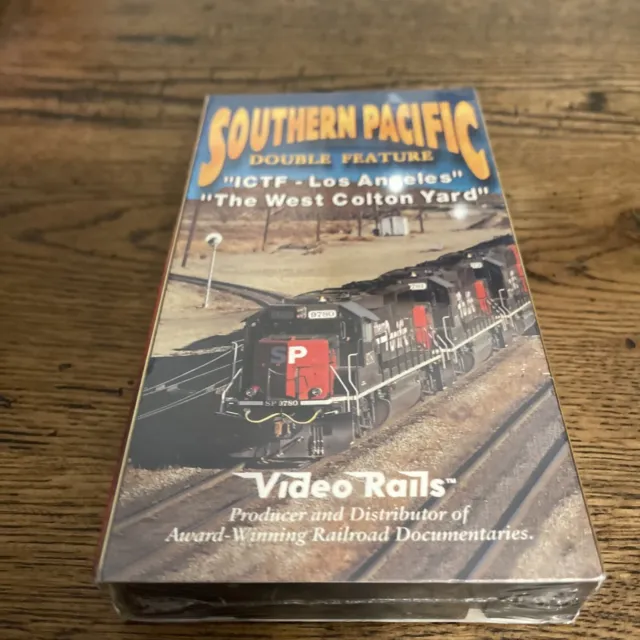 southern pacific double feature ICTF -Los Angeles the west colton yard NEW VHS