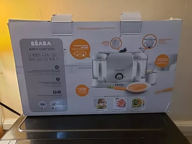 Fabricante de alimentos para bebés BEABA Babycook Duo 4 en 1 3