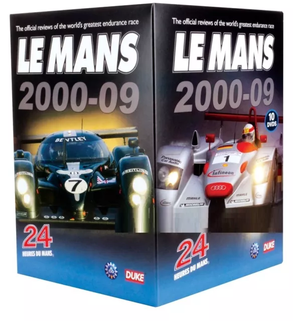 LE MANS  2000-2009 - 24 Hour - 10 Disc Review Sportscar Collection - Rg Free DVD