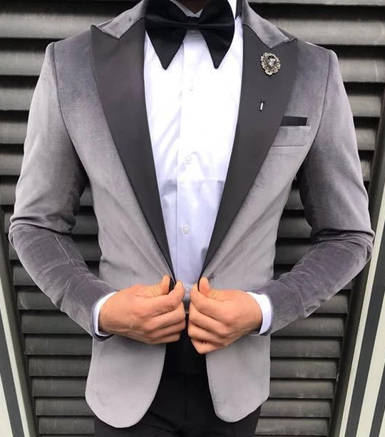 Damen Anzug Set 2-teilig - Business Anzug Mit Jacke Und Hose In Slimfit