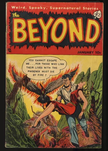 Beyond #18 VG- 3.5 Pre-Code Horror! Gene Colan Cover Ace Magazines 1953