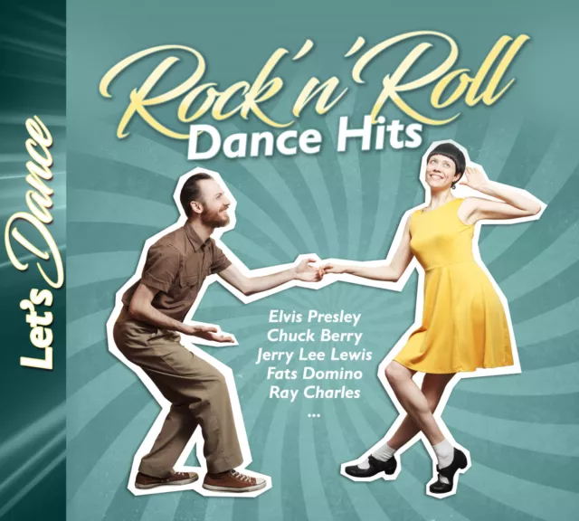 CD Rock 'N' Roll Dance Hits De Varios Artistas 2CDs