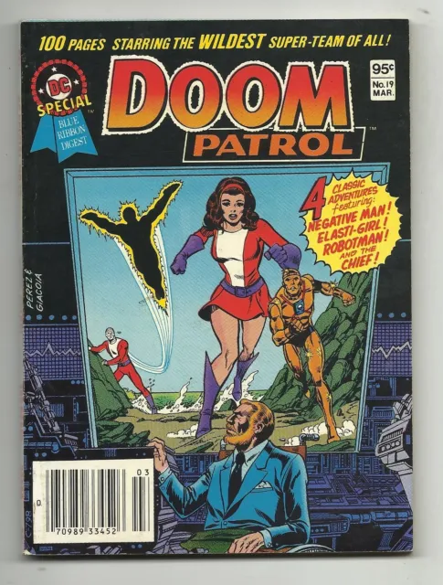 DC Special Blue Ribbon Digest #19 - Doom Patrol - VF 8.0