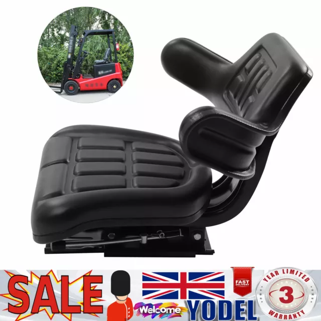 Tractor Suspension Seat Dumper Forklift Mower Digger Seat Universal Adjustable