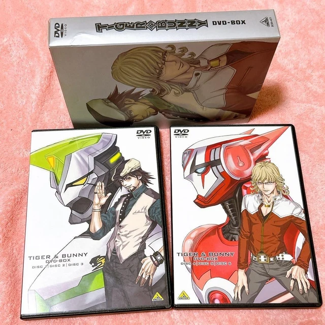 TIGER & BUNNY DVD Box Set 16 Japanese anime slight box wear £70.75