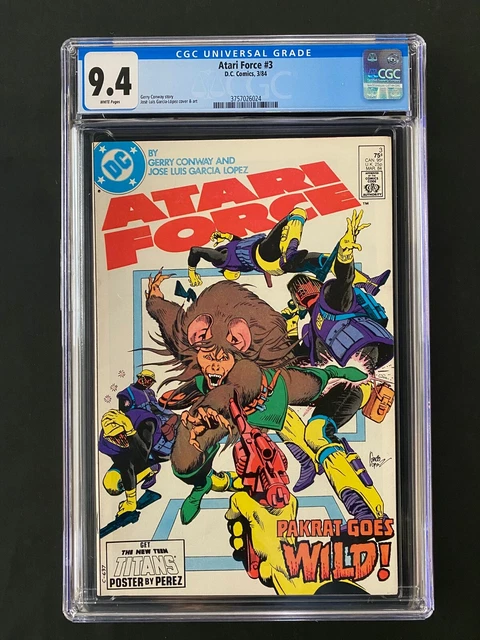 Atari Force #3 CGC 9.4 (1984)
