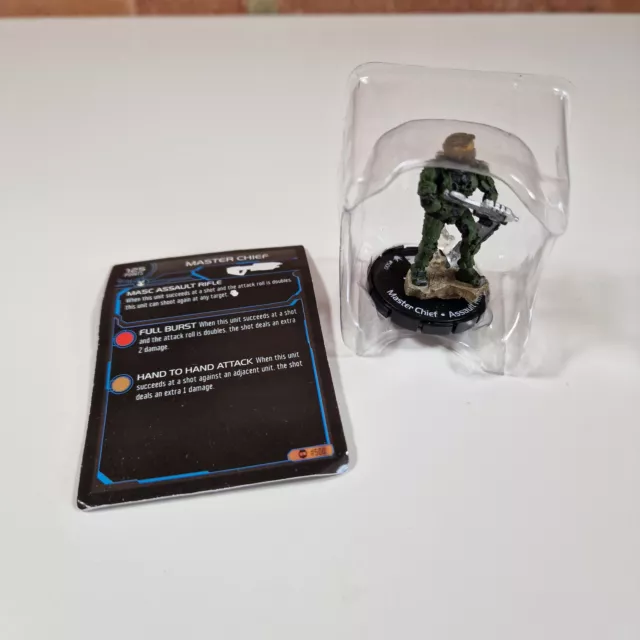 Master Chief MA5C Assualt Rifle #500 Action Clix - Collectable Figure Model Card