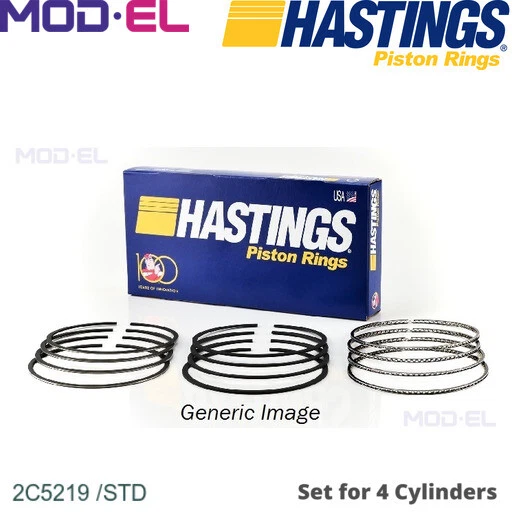 Piston Ring Set For Subaru EJ20-T 92mm – Fits WRX, Legacy 2.0L – OEM 12033AA640