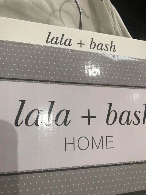 Lala + Bash SteeneIa Blackout Darkening Window Curtain Sandy Beach Set 40x84”
