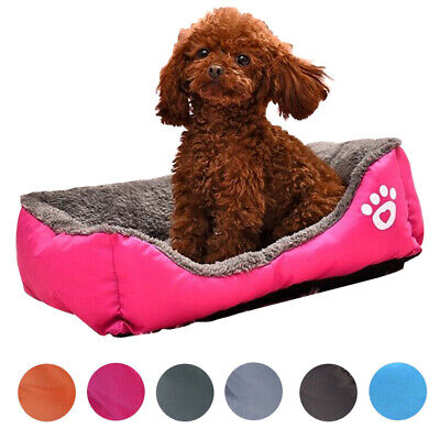 Pet Bed for Dog/Cat Soft Warm Puppy Kennel Mat Pad Washable Cushion S/M/XL/XXL
