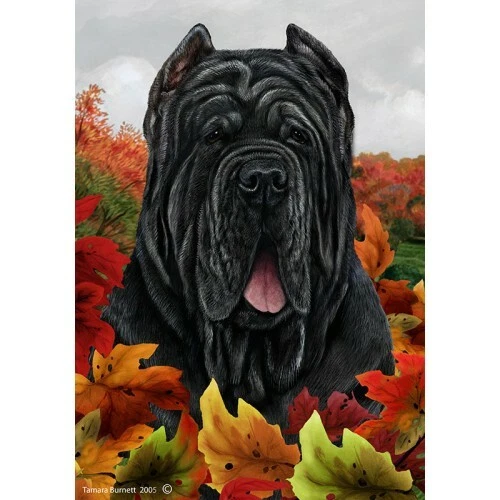 Fall Garden Flag (TB) - Neapolitan Mastiff 134711
