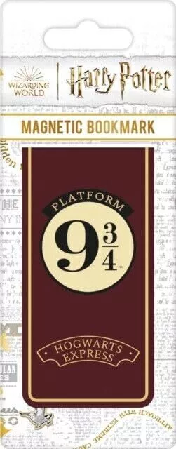 Harry Potter Platform 9 3/4 Magnetic Bookmark - New