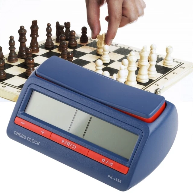 CHESS PORTABLE TIMER Board Game Timer for Basic, Delay or Positive for