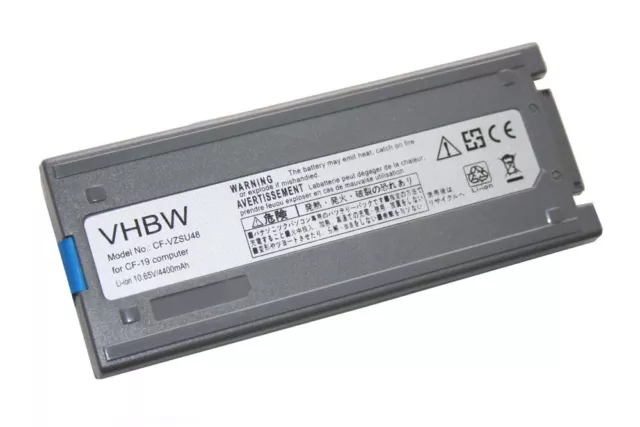 Batterie pour Panasonic Toughbook CF19 CF-19 4400mAh