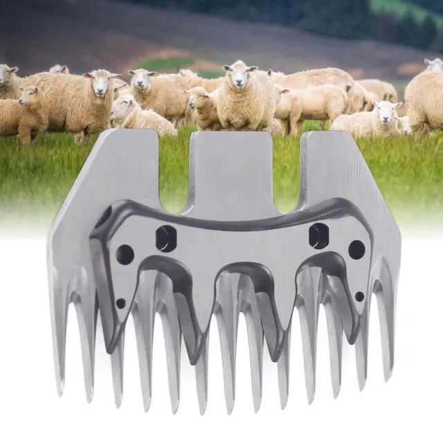 Goat Sheep Clipper Shear 13 Teeth Long Straight Blade For Sunbeam Oster Machine