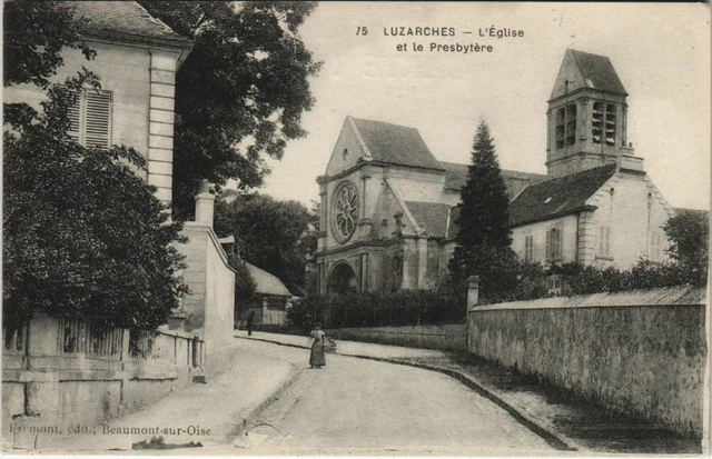 CPA LUZARCHES L'Eglise (806995)