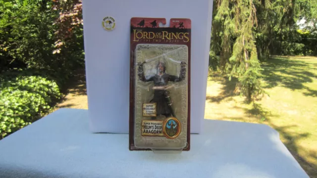 Toy Biz Lord Of The Rings Seigneur Des Anneaux The Two Towers Aragorn Helm's