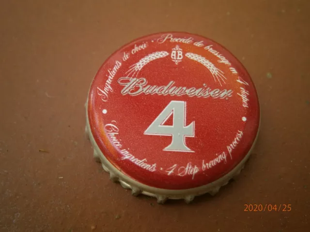 Chapa Bottle Cap ビール Tappi Birra Пиво 啤酒 Cerveza Capsule Biere Beer Budweiser