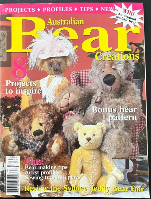 Australian Bear Creations Magazine Volume 9 Issue no 5 with patterns