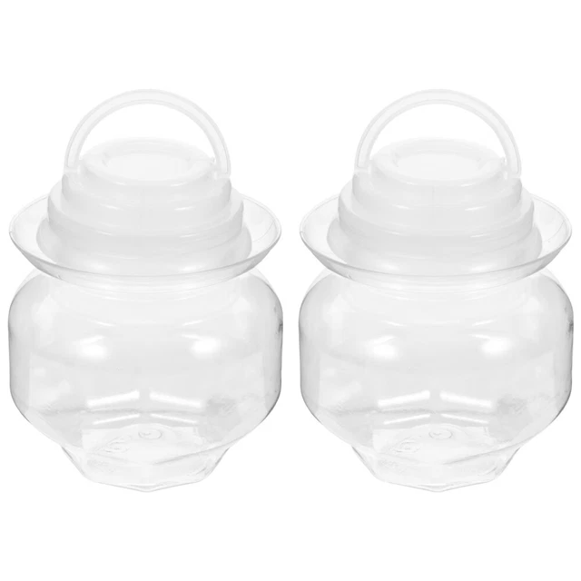 Contenitore Kimchi Plastica Kimchi Coreano Multifunzione 2 Pz