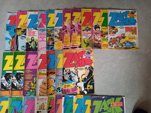 Zack Jahrgang 1974 - Heft 1 - 51/52 - Koralle Verlag