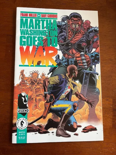 Martha Washington Goes To War # 3 Vf Dark Horse Comics 1994 Frank Miller