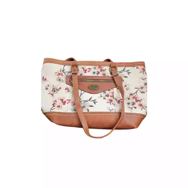 B.O.C BOC floral leather purse