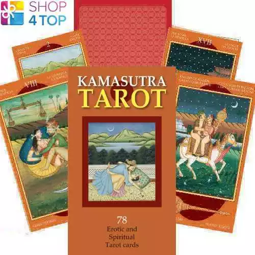 Kamasutra Tarot Deck-Karten Esoteric Fortune Telling Lo Scarabeo Neu