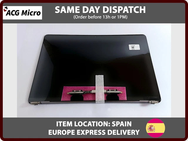 Apple MacBook Pro M1 13.3 LCD Screen Assembly Grey A2338 2020 Retina Pantalla