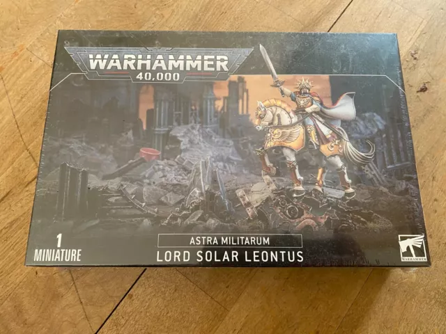 Astra Militarium Lord Solar Leontus - Warhammer 40K (Games Workshop - Bnib)