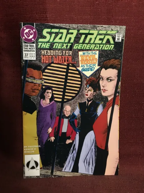 Star Trek The Next Generation #37 1992 DC Comics