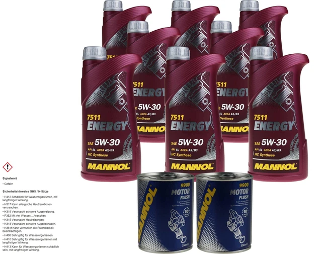 8L Olio MANNOL Energia 5W-30