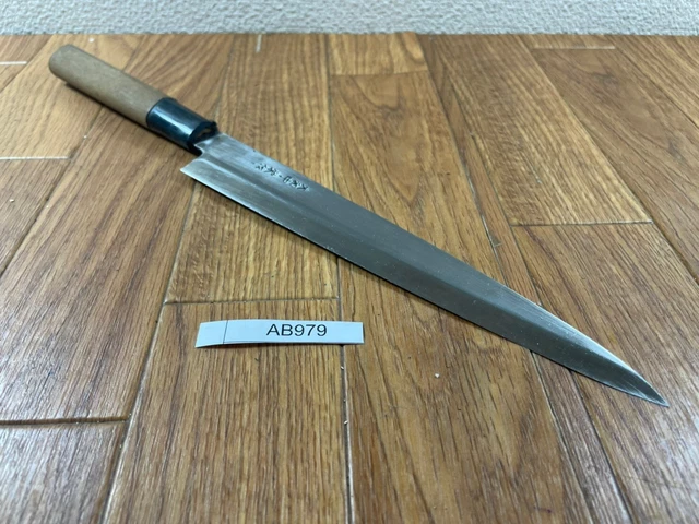 Giapponese Dello Chef Cucina Coltello Yanagiba Vintage Sushi Da 203/333mm AB979