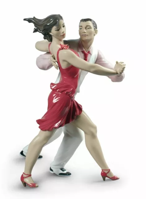 Lladro, Salsa, Latin Dancing Couple, #9146, Limited Edt. Brand New, Mint & Boxed