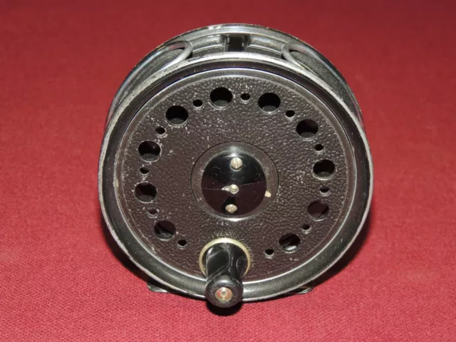 NICE VINTAGE HERTERS Design No. 843416 Fly Reel, Works But See Condition  Please $29.95 - PicClick