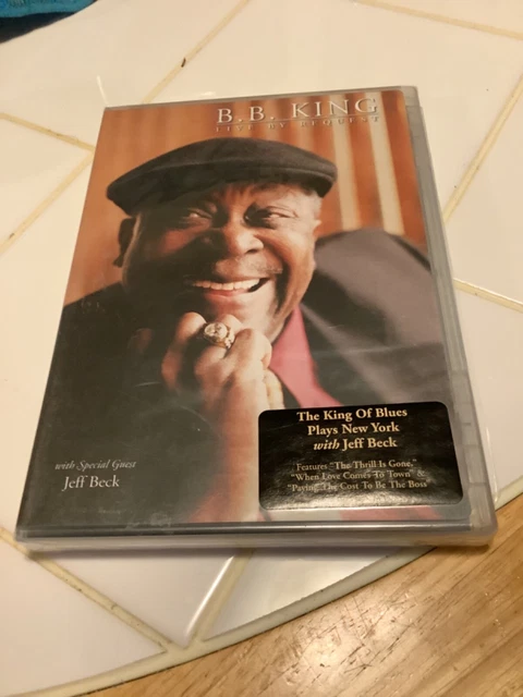 B.B. KING :  LIve By Request  w/ Jeff Beck  -   BRAND NEW