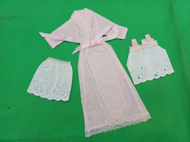 TENUE POUPEE ROBE De Soiree Vintage Tressy? Bella? Barbie?Gege?Cathie? EUR 12,00 - FR