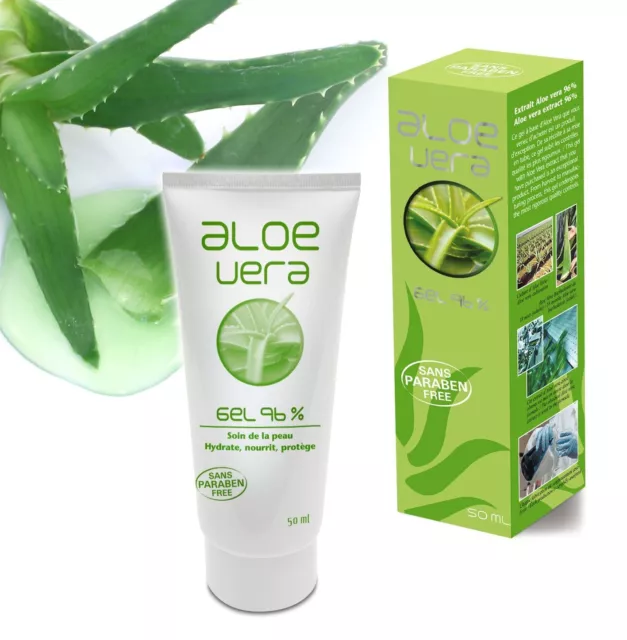 Gel Aloe Vera Hydrate et Apaise la Peau