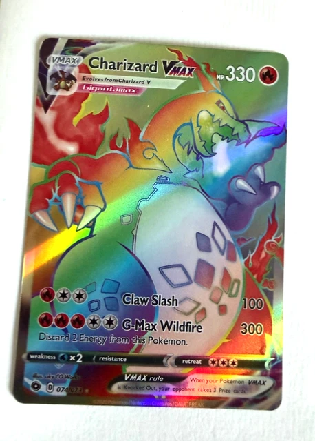 Charizard Vmax Rainbow Rare Champions Path FOR SALE! - PicClick UK