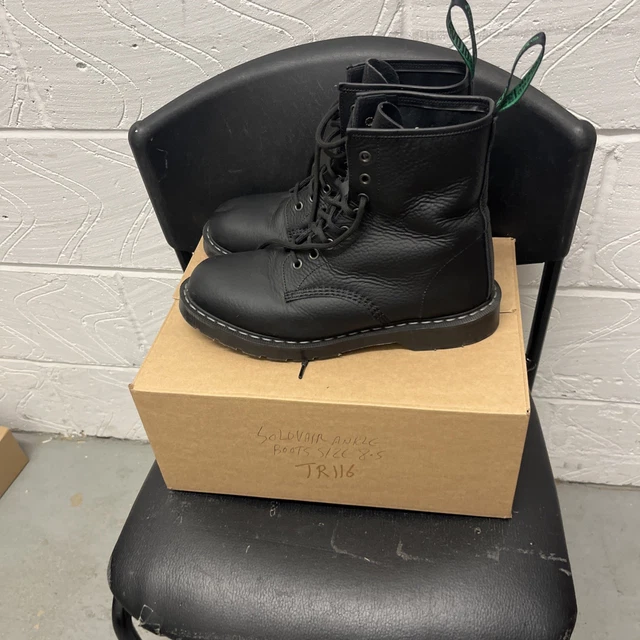 SOLOVAIR MEN’S DERBY Outdoors Combat Ankle Boots Size 8.5 £100.00 ...