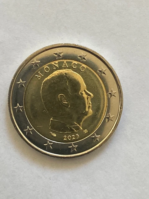 2 Euros Commémorative Monaco 2023 Albert II FDC