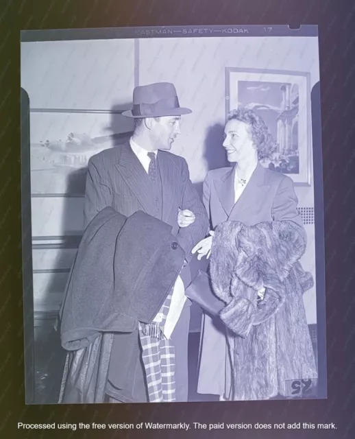 Famous Photographer 1942 Mr & Mrs Malean Patterson  1942  Negative Lot Scarce