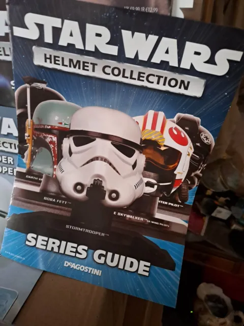 DeAgostini Star Wars Helmet Collection 5x Bundle/Magazines