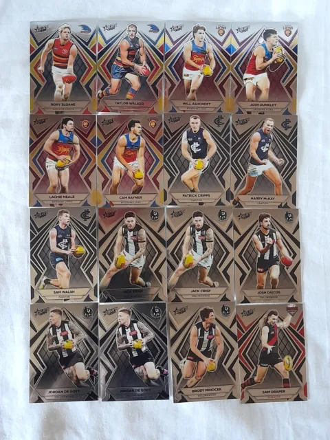 2024 AFL Select Footy Stars Luminous Base Cards Choose Your Player