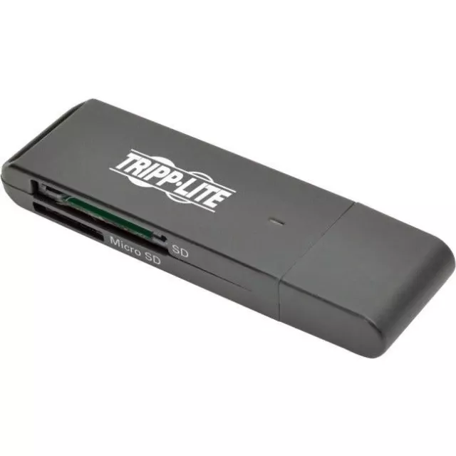 Tripp Lite USB 3.0 SuperSpeed SD-Micro SD Memory Card Media Reader