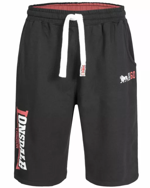 Lonsdale London Mens Fleece Short Sidemouth Fitness Training Running Short M-2XL 3