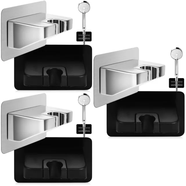 6 piezas soporte de pared soporte de ducha soporte de ducha boquilla accesorios de baño